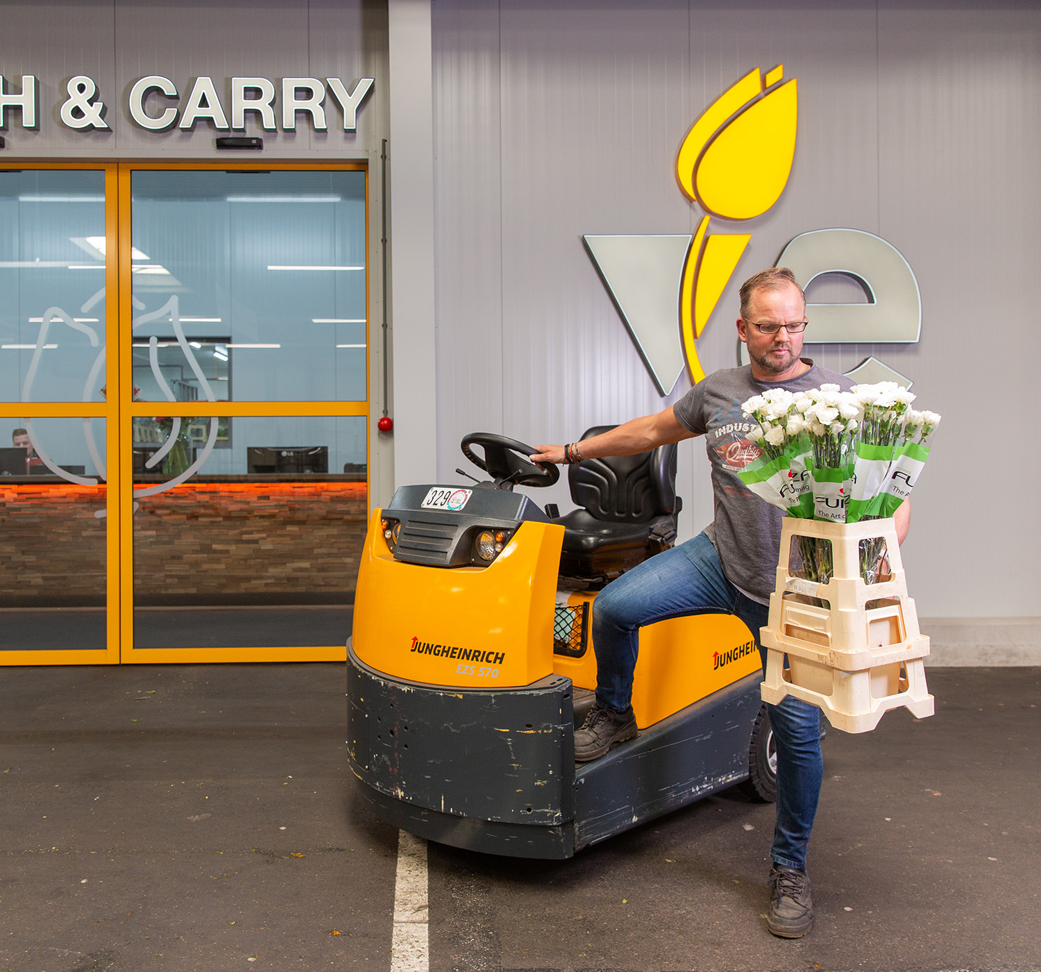 VE Bloemenhandel zomer tulpen logistiek